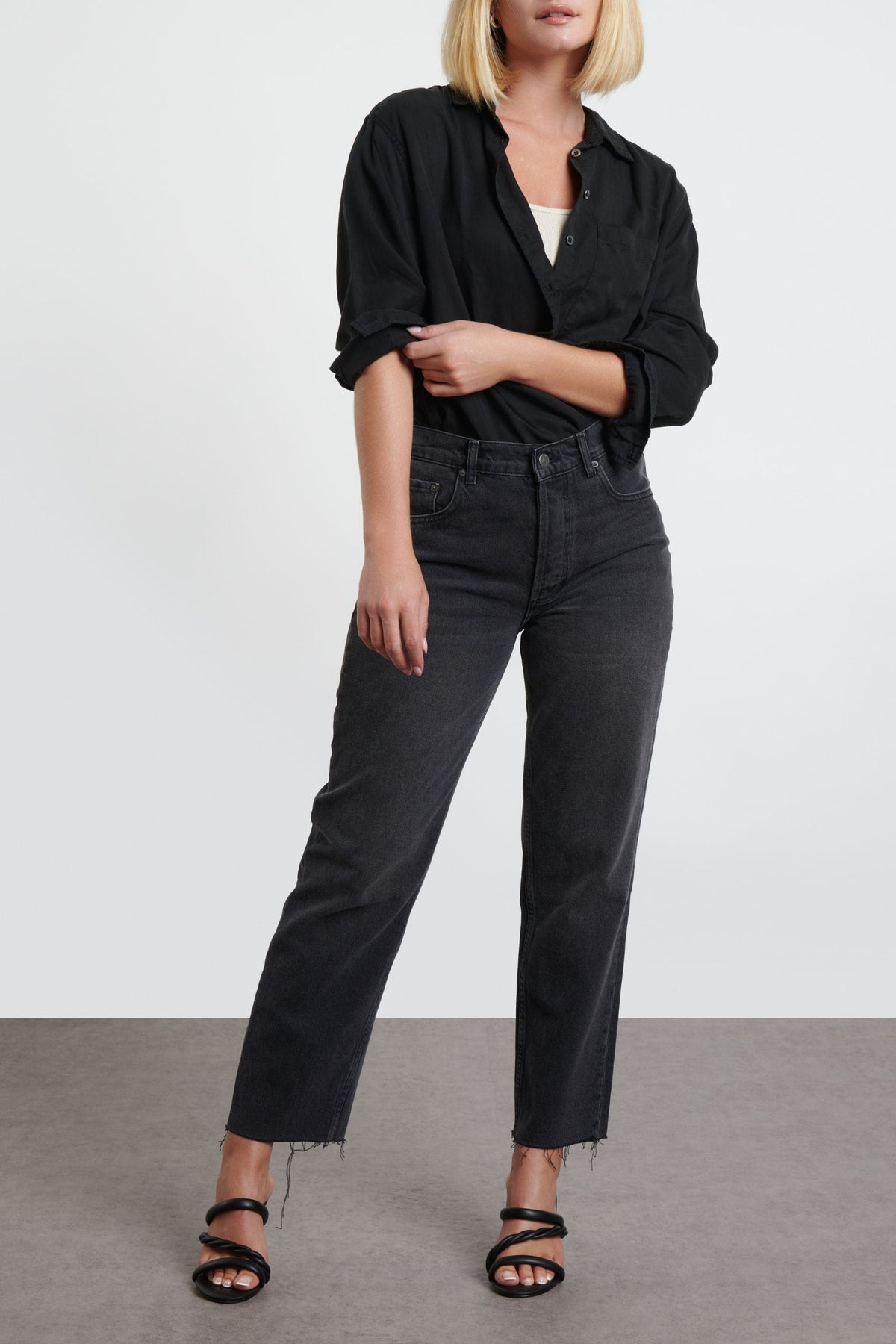 Straight Leg Jeans - Boyish