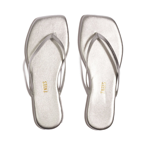 TKEES - Square Toe Lily Metallics Fairylust Flip Flops