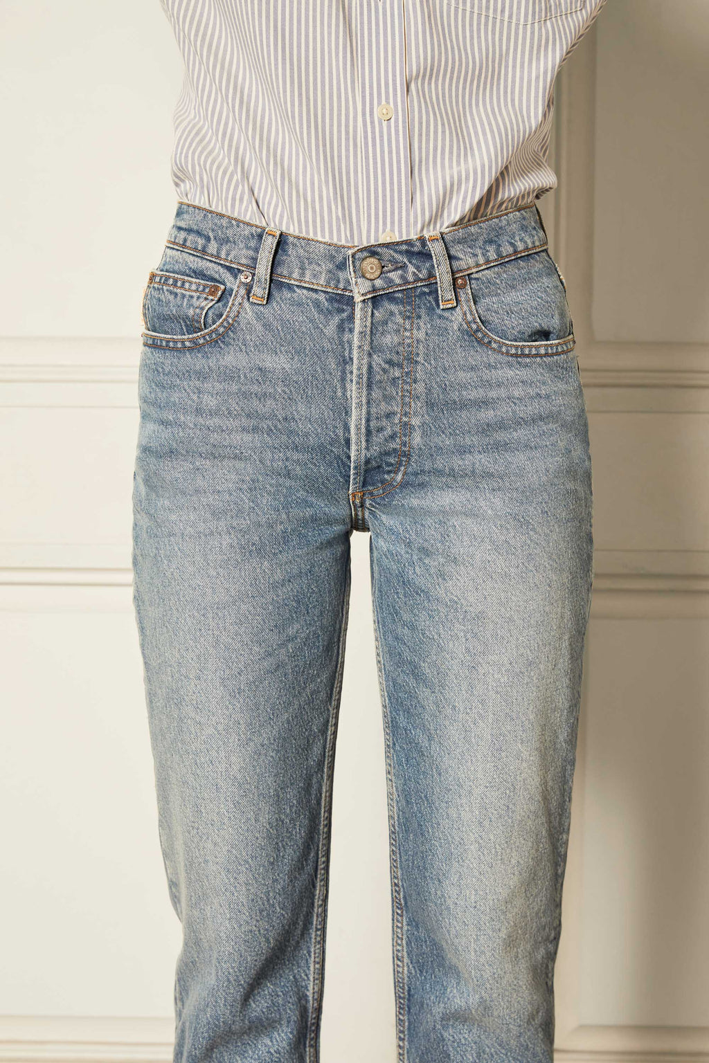 Video - The Tommy-Footloose | High Waisted Straight Leg | Sustainable Denim by Boyish Jeans
