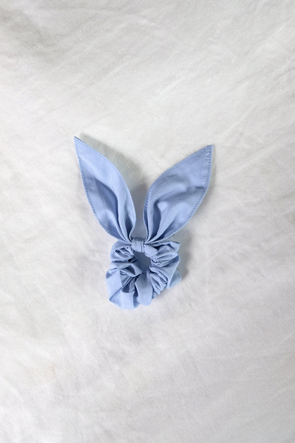 Boyish Jeans Accessories Light Blue Denim / One Size Boyish Frida Scrunchie | Light Blue Denim