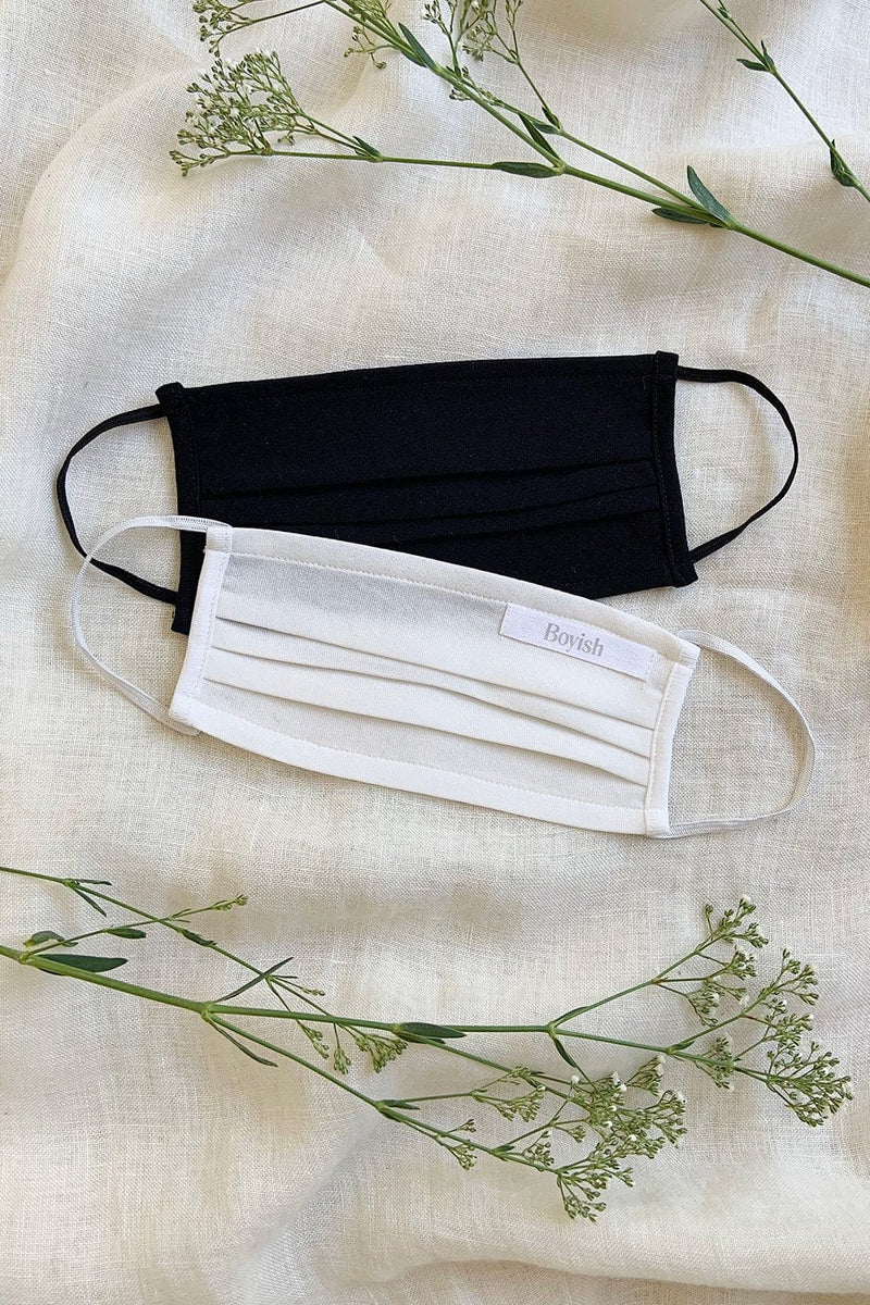 Boyish Jeans Accessories White / One Size Boyish Face Mask | White