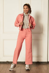 Boyish Jeans Jackets Pretty in Pink / XXS The Harvey | Pretty In Pink