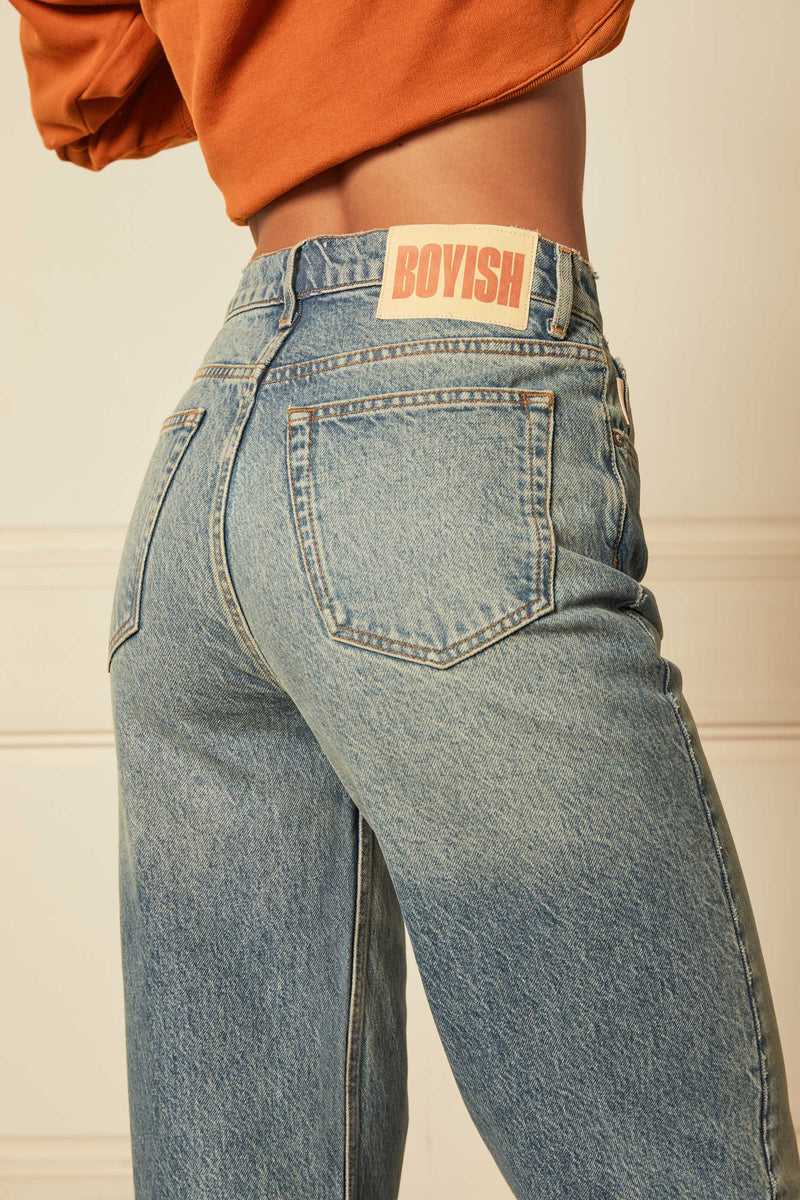 Boyish Jeans - The Ziggy in Sunrise wash - NEW WITH TAGS – DETOURE