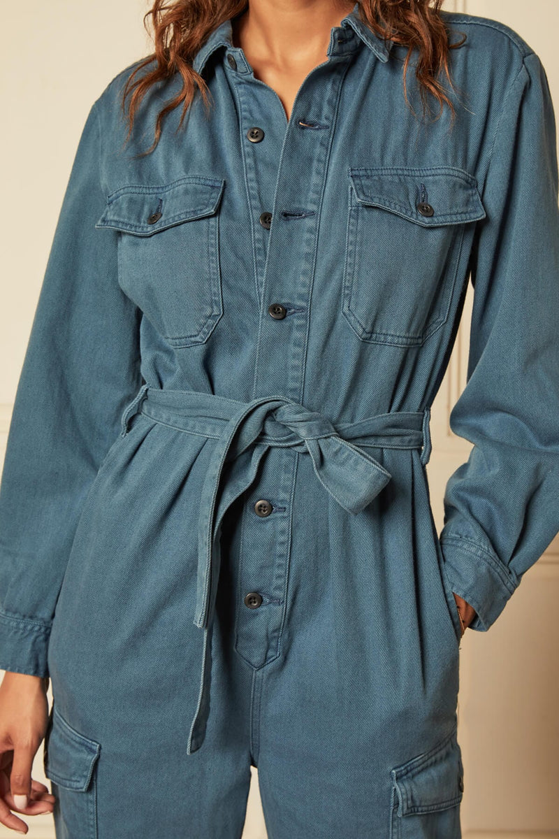 Boyish Jeans Jumpsuits The Troy | Blue Velvet