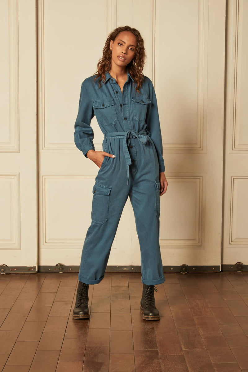 Boyish Jeans Jumpsuits The Troy | Blue Velvet